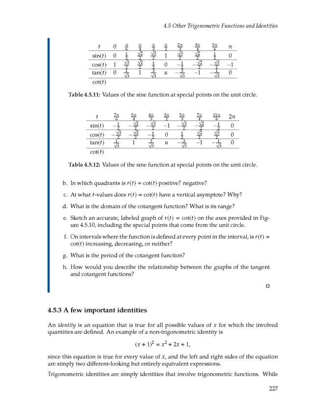 Active Preparation for Calculus - Page 227